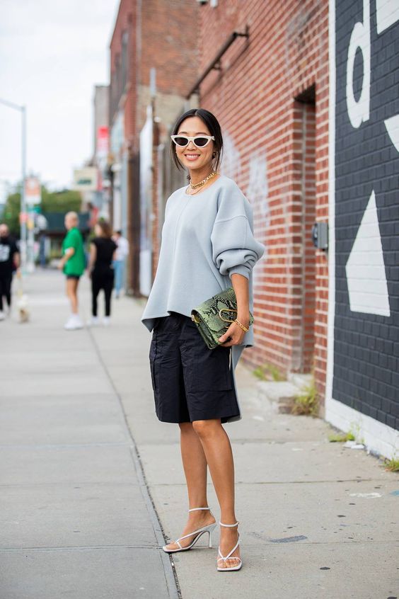 Devina Bhaga Best Personal Stylist Vancouver & NYC styling a Bermuda Short